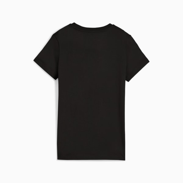 House of Graphics Women’s Crew Neck Cotton Tee, PUMA Black, extralarge-IND