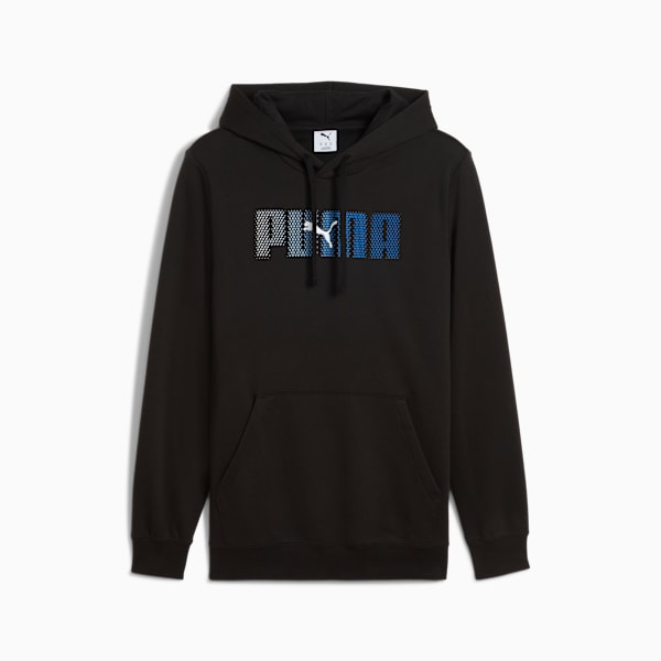 Essentials Logo Lab Hoodie Men, PUMA Black, extralarge