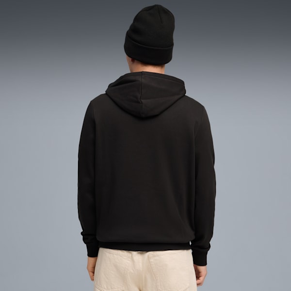 Essentials Logo Lab Hoodie Men, PUMA Black, extralarge