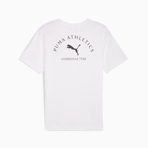 PUMA Class Graphic Tee Men, PUMA White, extralarge
