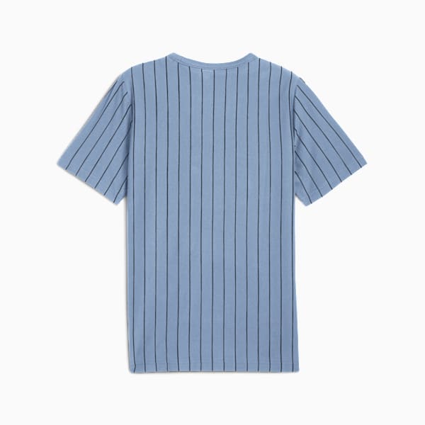 PUMA CLASS Men’s Striped Cotton Tee, Cool Blue, extralarge-IND