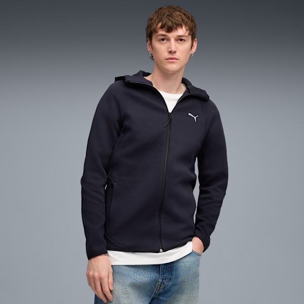 Evostripe Hoodie Men, New Navy, extralarge
