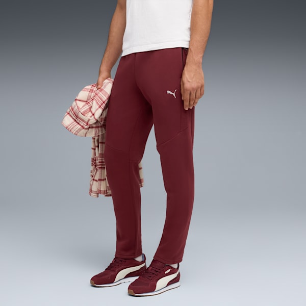 Evostripe Pants Men, Ruby Shimmer, extralarge