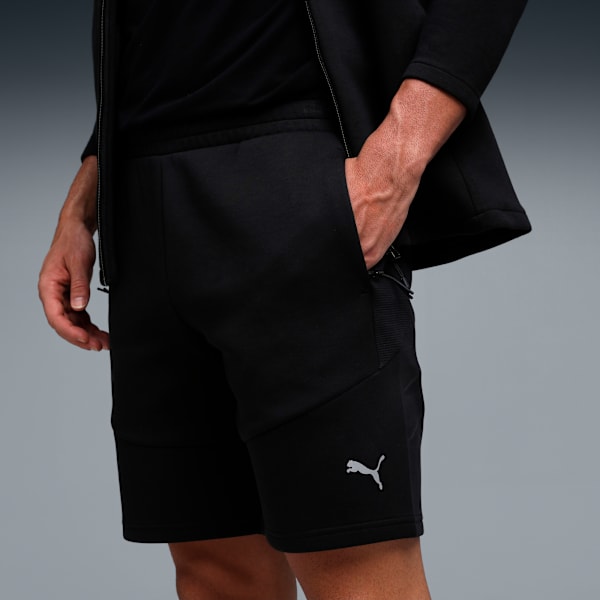 Evostripe Men's Moisture-Wicking Running Shorts, PUMA Black, extralarge-IND