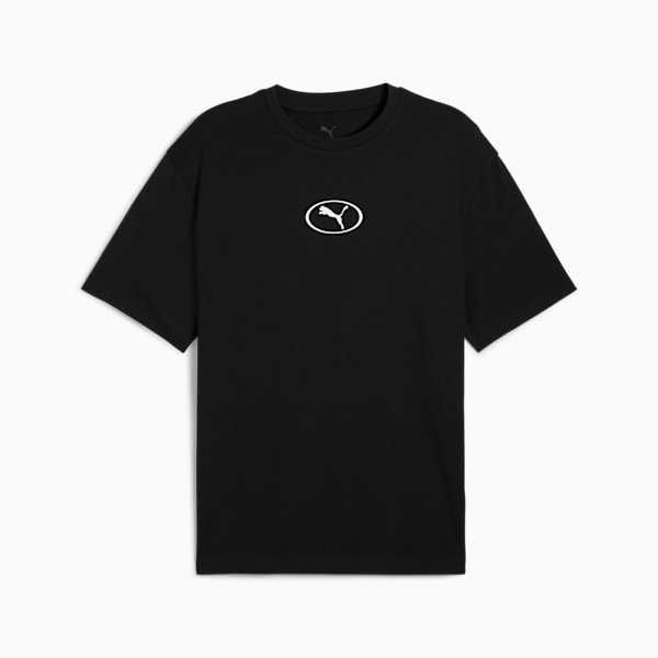 PUMA Sport Relaxed Graphic Tee Men, PUMA Black, extralarge
