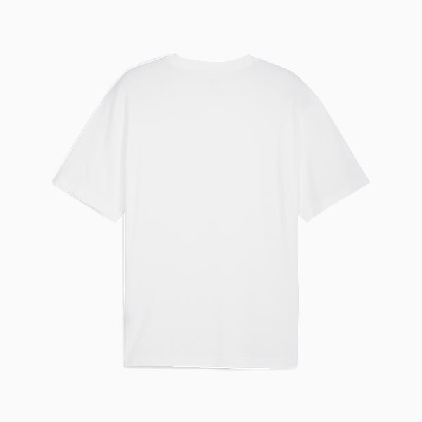 PUMA Sport Relaxed Graphic Tee Men, PUMA White, extralarge