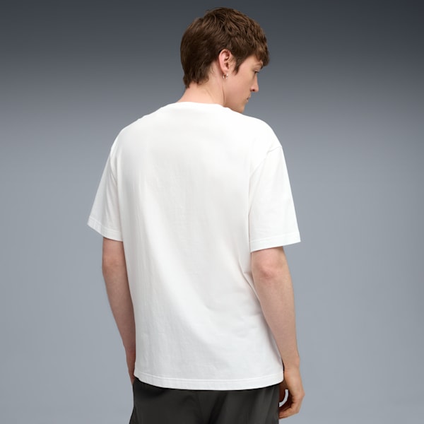 PUMA Sport Relaxed Graphic Tee Men, PUMA White, extralarge