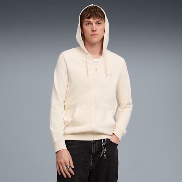 Essentials Elevated Men’s Cotton Regular Fit Hoodie, No Dye, extralarge-IND