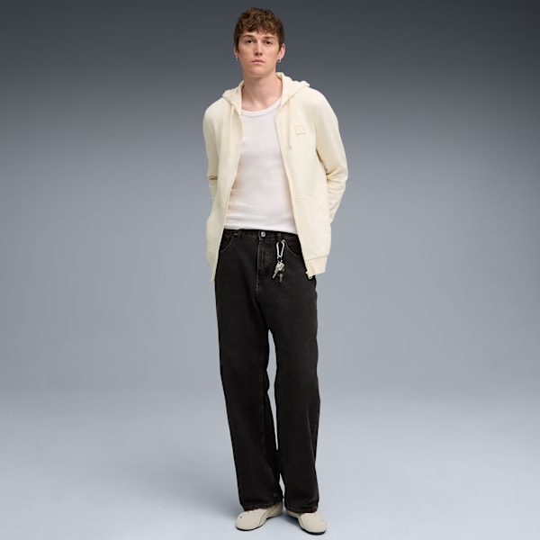 Essentials Elevated Men’s Cotton Regular Fit Hoodie, No Dye, extralarge-IND