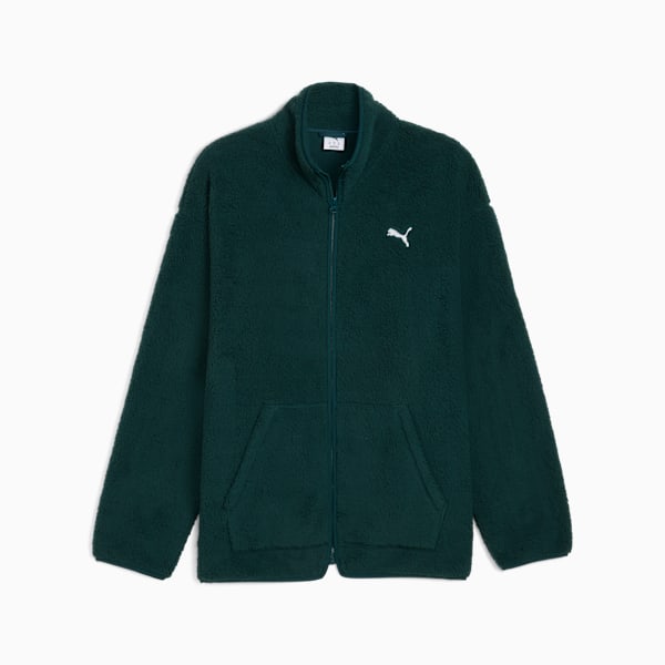 ESS ELEVATED Sherpa Full-Zip Men, Green Terrain, extralarge