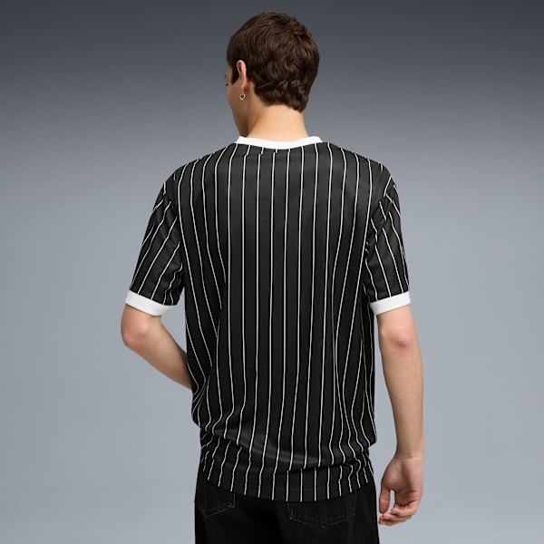 Essentials Striped Jersey Men, PUMA Black, extralarge