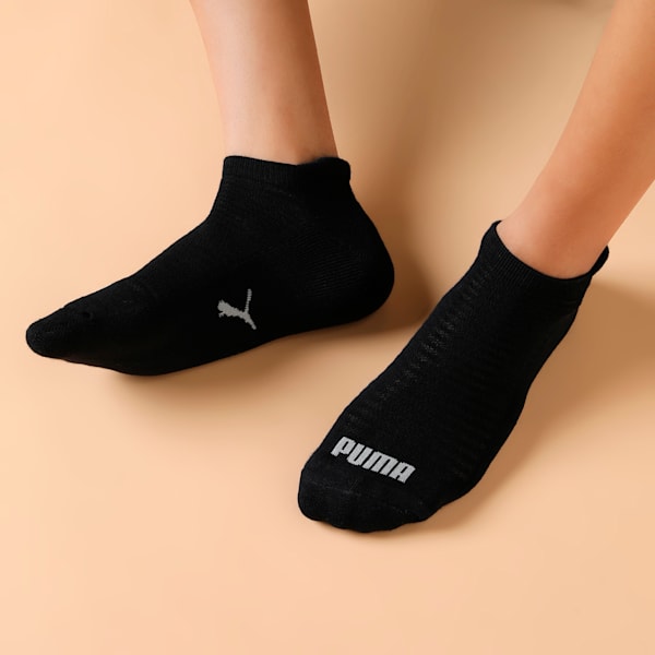 Cushioned Sneaker Socks Pack of 2, PUMA Black-PUMA Black, extralarge-IND