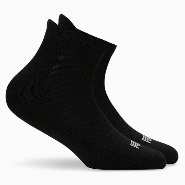 Cushioned Sneaker Socks Pack of 2, PUMA Black-PUMA Black, extralarge-IND