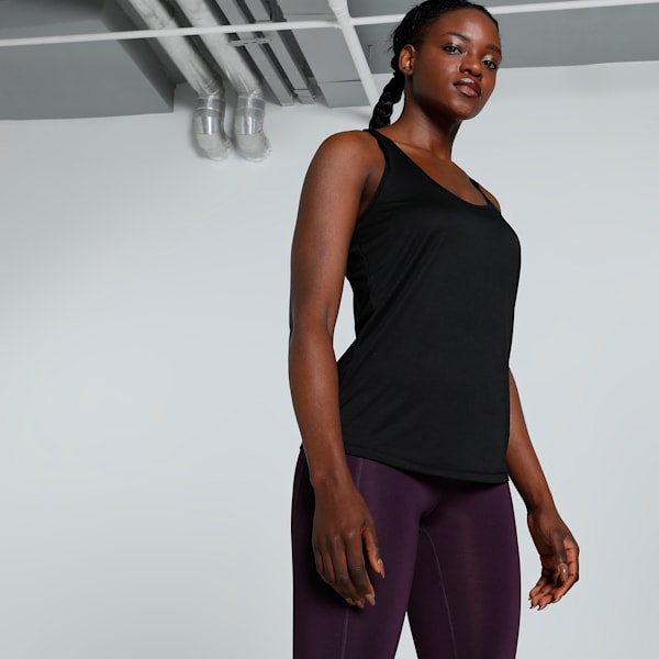 Active Women's Tank, Puma Black, extralarge-IND