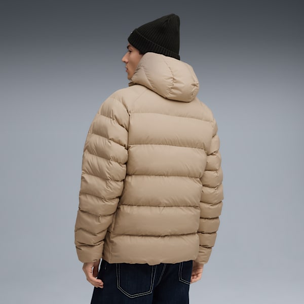 Mono Hooded Jacket Men, Ice Coffee, extralarge