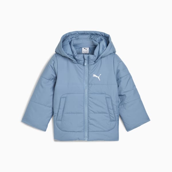 Minicats Hooded Padded Jckt Toddlers, Cool Blue, extralarge