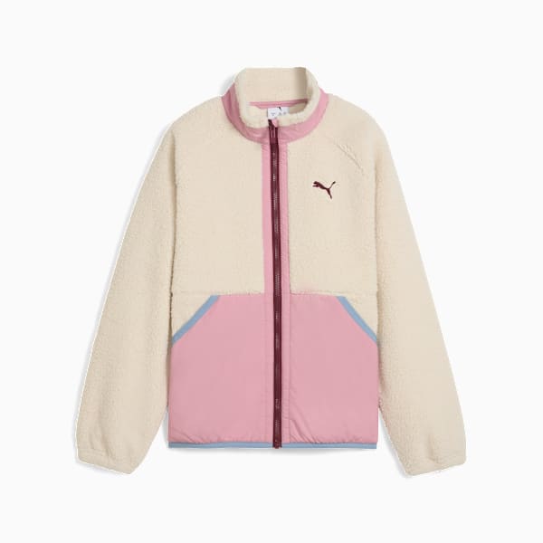 Hybrid Sherpa Jacket Youth, Alpine Snow, extralarge