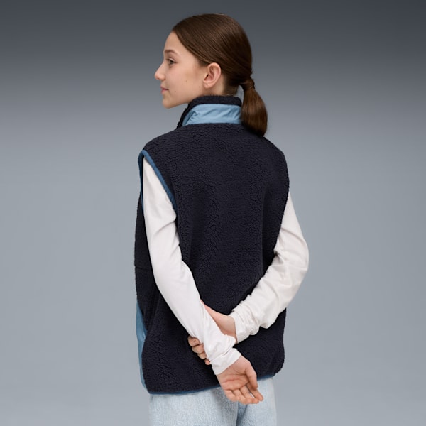 Hybrid Sherpa Vest Youth, New Navy, extralarge