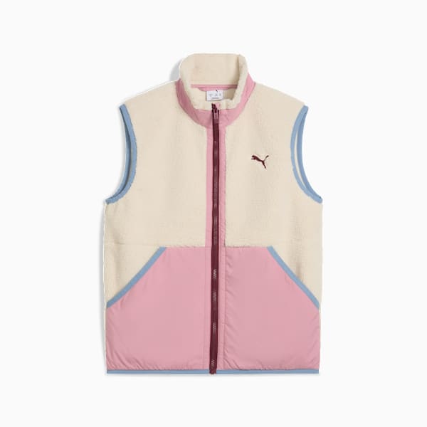 Hybrid Sherpa Vest Youth, Alpine Snow, extralarge