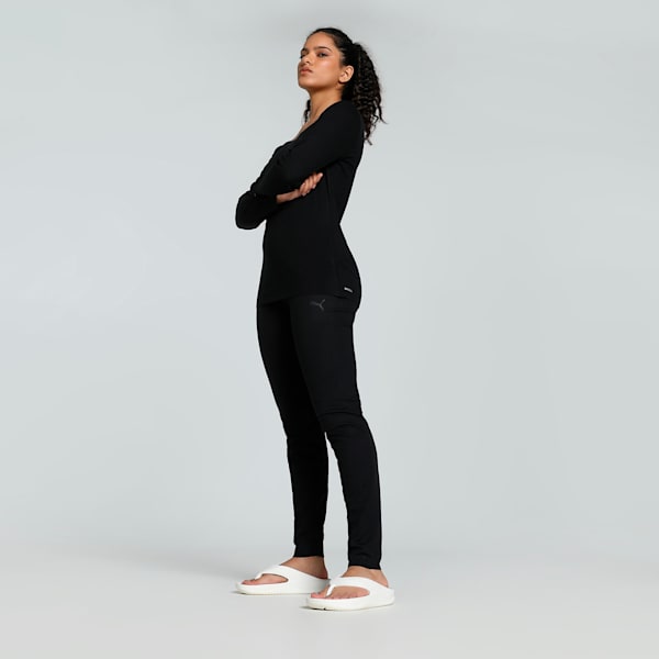 Women's Thermal Pants, PUMA Black, extralarge-IND