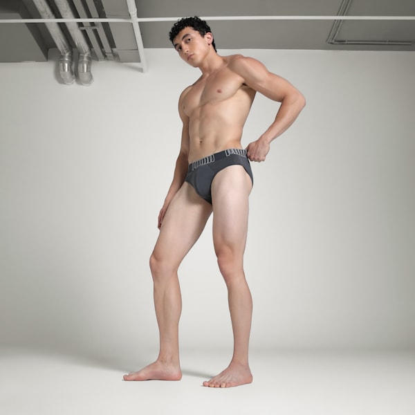 Supima Men's Briefs, Asphalt, extralarge-IND