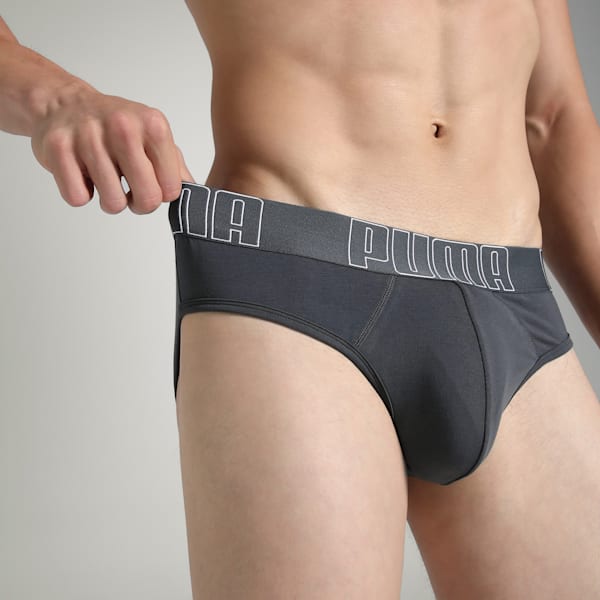 Supima Men's Briefs, Asphalt, extralarge-IND