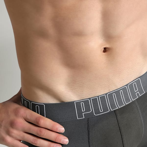 Supima Men's Trunks, Asphalt, extralarge-IND
