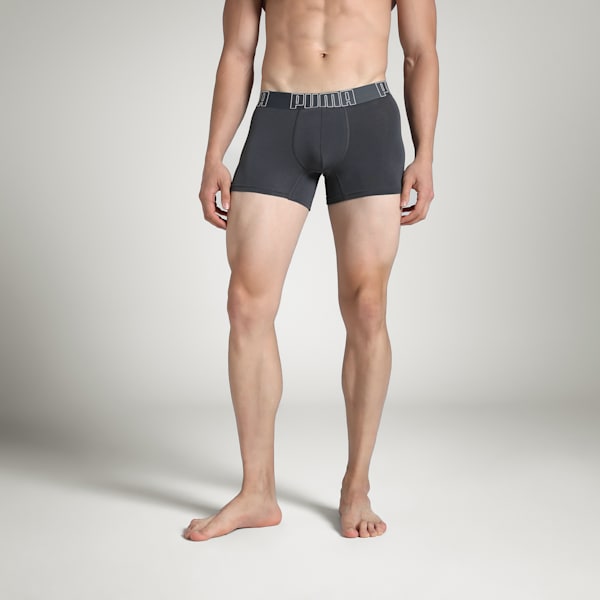 Supima Men's Trunks, Asphalt, extralarge-IND