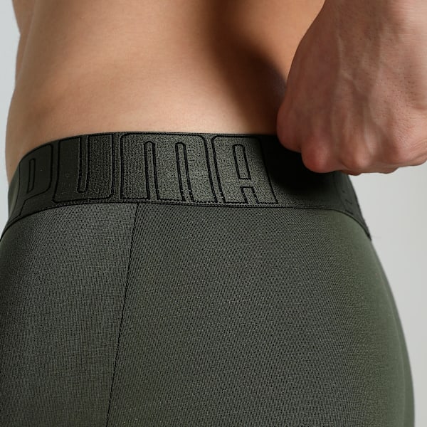 Supima Men's Trunks, Dark Olive, extralarge-IND