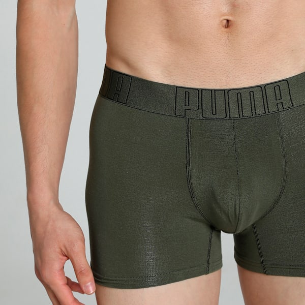 Supima Men's Trunks, Dark Olive, extralarge-IND