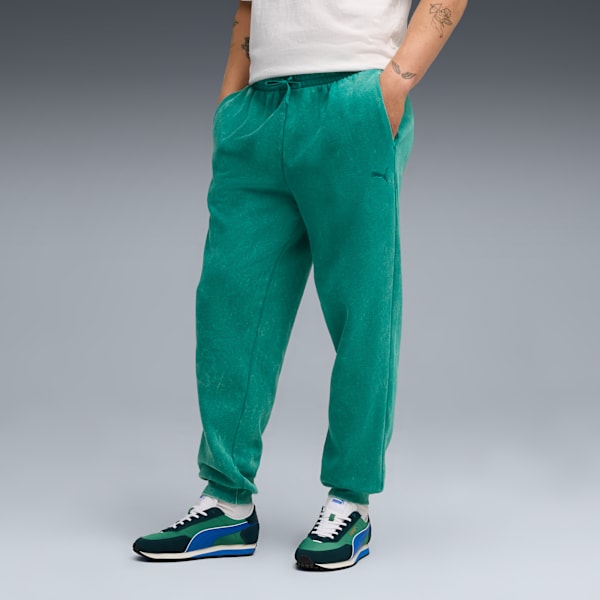 Essentials Elevated Wash Sweatpants Men, Wild Green, extralarge