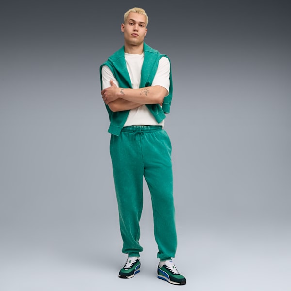 Essentials Elevated Wash Sweatpants Men, Wild Green, extralarge