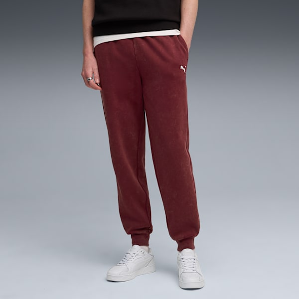 Essentials Elevated Wash Sweatpants Men, Ruby Shimmer, extralarge