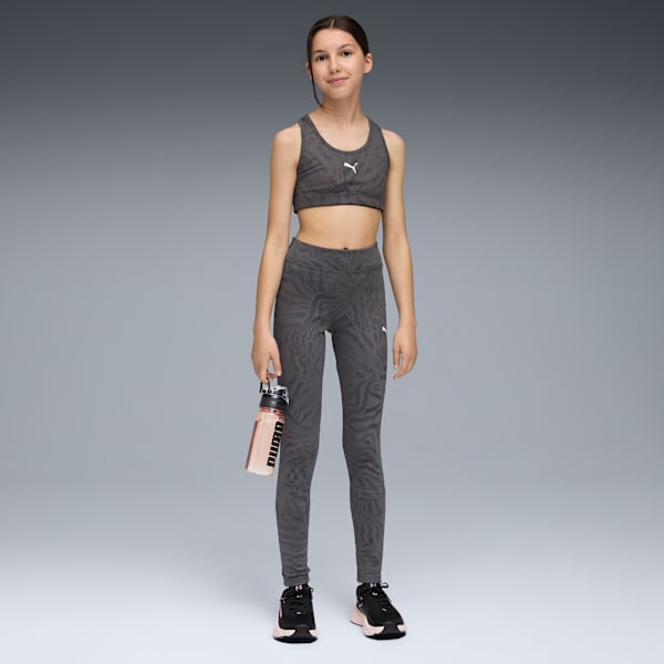 TAD ESS AOP Bra Youth, PUMA Black, extralarge
