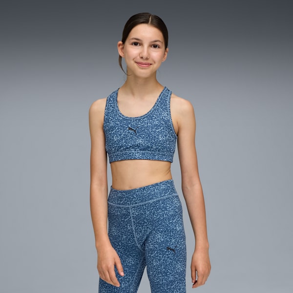 TAD ESS AOP Bra Youth, Cool Blue, extralarge