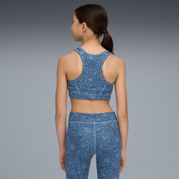 TAD ESS AOP Bra Youth, Cool Blue, extralarge