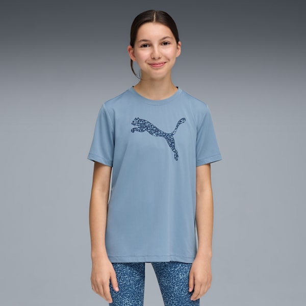 TAD ESS Puma Graphic Tee Youth, Cool Blue, extralarge