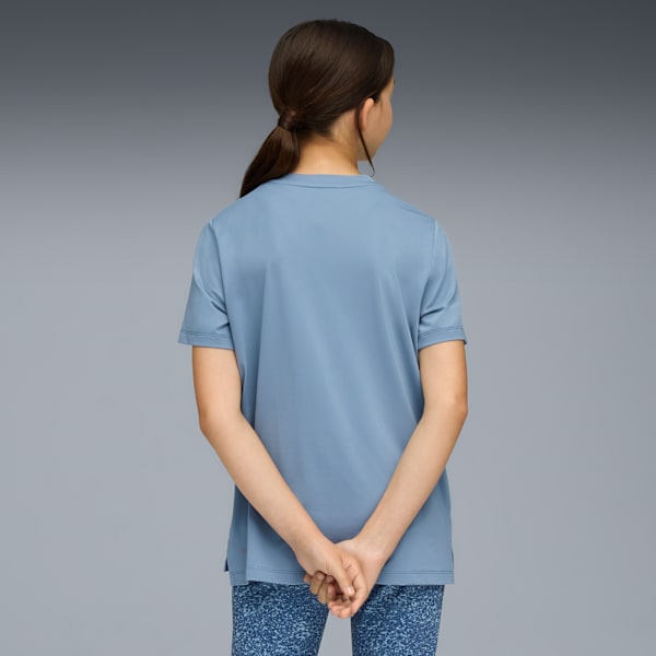 TAD ESS Puma Graphic Tee Youth, Cool Blue, extralarge