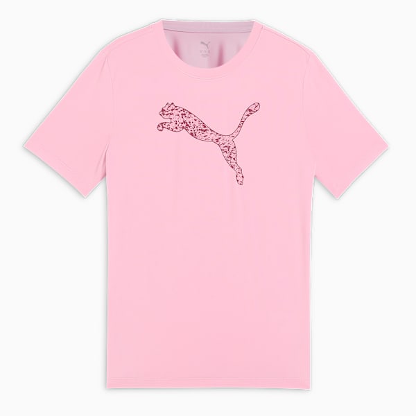 TRAIN ALL DAY Essentials Girls Graphic T-shirt, Poised Pink, extralarge-IND
