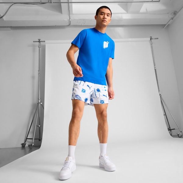 Shorts para hombre Palm Resort, PUMA White, extralarge