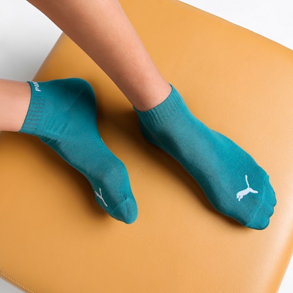 Quarter Plain Socks Pack of 6, Glacial Gray, extralarge-IND