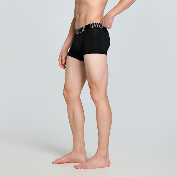 Bamboo Men's Trunks, PUMA Black-PUMA White, extralarge-IND