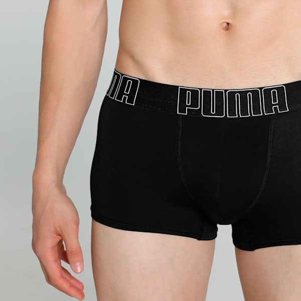Bamboo Men's Trunks, PUMA Black-PUMA White, extralarge-IND