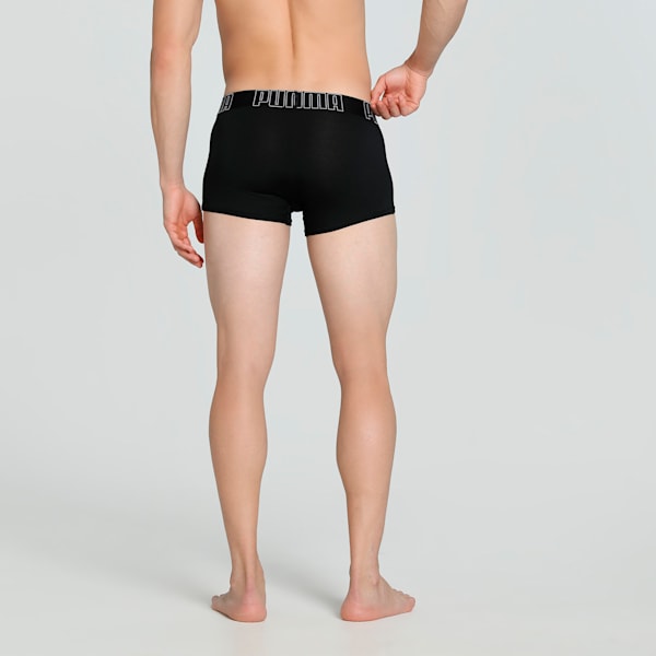 Bamboo Men's Trunks, PUMA Black-PUMA White, extralarge-IND
