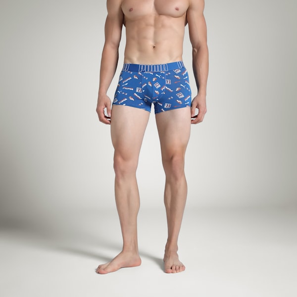 Bamboo Men's Printed Trunk, PUMA Team Royal-PUMA White, extralarge-IND