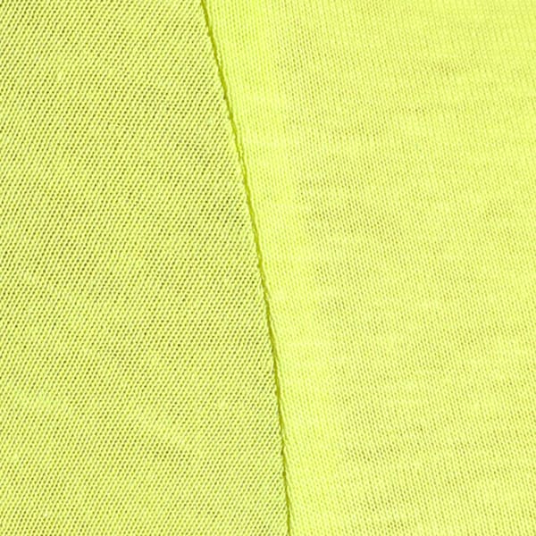 Double Logo Graphic Men's Slim Fit Tee, Lemon Sherbert, extralarge-IND