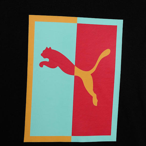 Box Graphic Youth Tee, PUMA Black, extralarge-IND