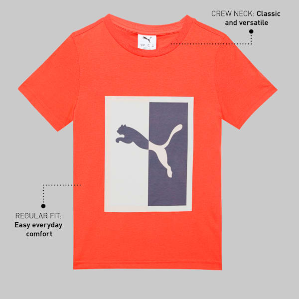 Box Graphic Youth Tee, Grenadine, extralarge-IND
