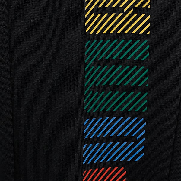 Youth Graphic Pants, PUMA Black, extralarge-IND