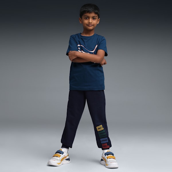 Youth Graphic Pants, PUMA Navy, extralarge-IND